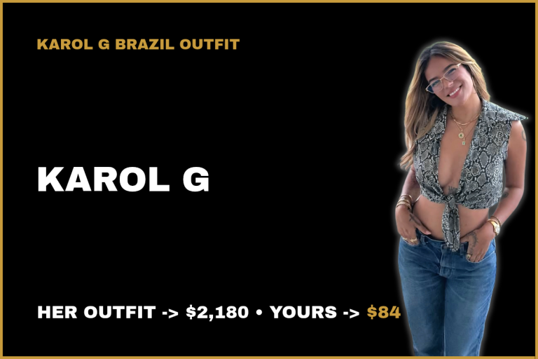 Karol G's $2,180 Brazil outfit recreated for $83.88 - Fashion Place