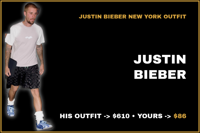 Justin Bieber New York outfit: his look $610 vs the for-less version $86